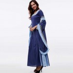 Sisjuly medieval dress light blue vintage style gothic dress floor length women cosplay dresses retro long medieval dress gown