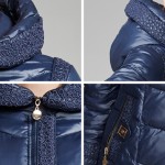 Snow Classic Female Winter Jacket 2016 Very Warm Winter Coats Hooded Jacket Parka Womens Quilted Coat close-out stock 14392