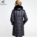 Snow Classic Women's Winter Jacket 2016  Plus Size 7xl down coat Real Fox Fur Collar Female Winter down Jacket  358
