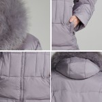 Snow Classic Women's Winter Jacket 2016 Coat Plus Size 6xl Jacket Real Fox Fur Collar Female Jacket close-out stock 12416a