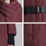 Snowclassic Parka Women jackets winter 2016 long sashes female jacket  parkas for women winter jackets and coats 16260L