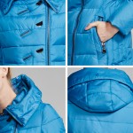 Snowclassic Women's Winter Jacket 2016 Thick Long Coats Women Hooded Padded Jacket Women Winter Coat 14220am