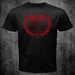 Soviet Russian AK-47 Tee Mosin Nagant Rifle Sniper Mens T Shirts SVD Dragunov Tikka T3 By Sako t-shirts euro sizeS-XXXL