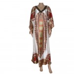 Sparkly dashiki print women dress african traditional dashiki print plus size fashion bazin party dress for lady