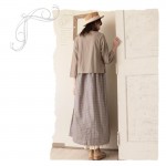 Spring  Japanese Harajuku Vintage Women Dress Solid Color Plaid Loose Casual Long Design Maxi Dress Straight Faldas Women