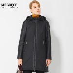 Spring Women's Parkas Windproof Warm Coats Women Coat Jacket European Style Thin Cotton-Padded Jacket for Mama 2017 New Designs