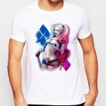 Suicide Squad T Shirt Harley Quinn T-shirt Joker Cool Novelty Funny Hip Hop Pop Tshirt Style Men Printed Fashion Hepeep Tee