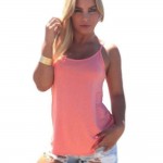 Summer 2017 Sexy Women Tank Top Ladies Camisole Sleeveless Strap Vest Backless Tops Solid Criss Cross Loose Feminino Crop Top