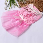 Summer Puppy Wedding Dress Princess Skirt for Dog Clothes Pink Luxury Puppy Cat Dresses Lovely Spring Pet Products 25