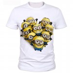 Summer clothes men tshirt despicable minions t shirt 3d print cartoon character t-shirts tee tops can be customized 2-20#