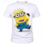 Summer clothes men tshirt despicable minions t shirt 3d print cartoon character t-shirts tee tops can be customized 2-20#