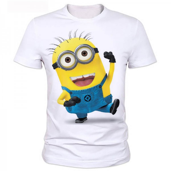 Summer clothes men tshirt despicable minions t shirt 3d print cartoon character t-shirts tee tops can be customized 2-20#