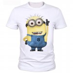 Summer clothes men tshirt despicable minions t shirt 3d print cartoon character t-shirts tee tops can be customized 2-20#