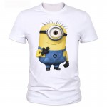 Summer clothes men tshirt despicable minions t shirt 3d print cartoon character t-shirts tee tops can be customized 2-20#