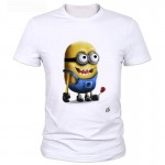 Summer clothes men tshirt despicable minions t shirt 3d print cartoon character t-shirts tee tops can be customized 2-20#