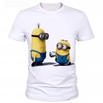 Summer clothes men tshirt despicable minions t shirt 3d print cartoon character t-shirts tee tops can be customized 2-20#