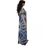 Summer maxi female dress oversized V-neck femme vestidos bazin riche plus size african clothing women dress