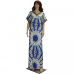 Summer maxi female dress oversized V-neck femme vestidos bazin riche plus size african clothing women dress