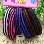 Super Quality Rubber Bands Elastics Tie Gum 6pcs/lot 2015 New Fashion 4CM/5CM Colourful Hair Holder  Girl Women Hair Accessories