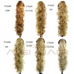 Synthetic Long Curly Wavy Claw Drawstring Clip False Ponytail natural Hair Extension Fake Tress Hairpieces My Little Pony Tail