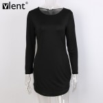 Sytiz Bodycon Women Winter Dress Long Sleeve Gray Mini Vestidos Womens Sexy Pink Plus Size Dresses Short Party Night Club Dress