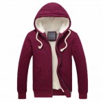 TANGNEST Men Thick Hoodies Autumn&Winter Style Men's Casual Thick Warm Solid Sweatshirts Male Hooded Sweatshirt Basic MWW987