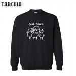 TARCHIA 2017 new pullover hoodies fashion homme boy khaki cool beans sweatshirt personalized coat casual parental survetement