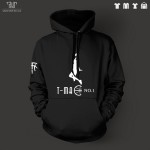 TMAC McGrady logo design men unisex pullover hoodie heavy hooded sweatshirt 100% organic cotton fleece inside Free Shipping