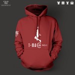 TMAC McGrady logo design men unisex pullover hoodie heavy hooded sweatshirt 100% organic cotton fleece inside Free Shipping