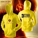 TV star laboratories The FLASH hoodies hoodies men comfortable jacket casual sweatshirt homme