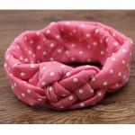 TWDVS  Kids Printing Knot Hair Band Newborn Elastic Cotton Headband Ring Hair Accessories Kids Headwear W146