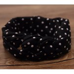 TWDVS  Kids Printing Knot Hair Band Newborn Elastic Cotton Headband Ring Hair Accessories Kids Headwear W146