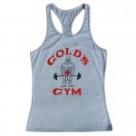 Tank Top Women Golds Vest Fitness Singlets Bodybuilding Stringer Clothing Sexy Crop Tops Female Shirt Undershirt Clothes