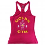 Tank Top Women Golds Vest Fitness Singlets Bodybuilding Stringer Clothing Sexy Crop Tops Female Shirt Undershirt Clothes