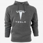 Tesla Men Hooded Hoodie Fleece Jacket Coat  Suit Casual Fashion Men's Clothing