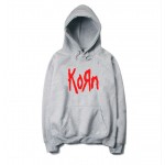 The new  Hoodie and KORN printing O fashionable men and women Fleece Hoodie neck in autumn and winter