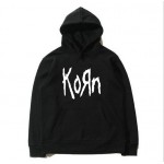 The new  Hoodie and KORN printing O fashionable men and women Fleece Hoodie neck in autumn and winter