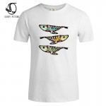 Three fish New Fashion Men / Women t-shirt funny print 2017 summer cool t shirt street wear tops tees