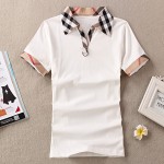 Timmiury New Summer Plaid T-shirt Women Cotton Short Sleeves 2017 V-neck Sexy Totoro Tops Black/Red/White/Khaki Casual Tshirts