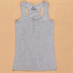 Top Crop Summer Dress Brand Women's Tank Top Fashion Leisure Sleeveless T-shirt Women Buttons Vest  Blusas Feminino NB08