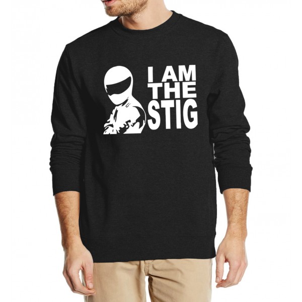 Top Gear TV Show I Am The Stig print sweatshirt 2016 new autumn winter fashion men hoodies hip hop style cool streetwear 