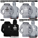 Top Quality Cotton blend assassins creed men Hoodies with hat casual cool fashion pullover sweatshirt for spring and autumn B01