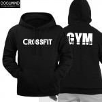 Top Quality Cotton blend corssfit men Hoodies casual cool fashion pullover sweatshirt for spring and autumn B01