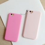 Top Quality Cute candy Color Loving Heart for iPhone 5S Case protective phone cases for Apple iPhone 5 SE 6 6S Plus capa Coque