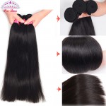 Top Quality Peruvian Virgin Hair Straight 4bundles 7A Unprocessed Peruvian Straight Virgin Hair Weave Cheap Human Hair Extension