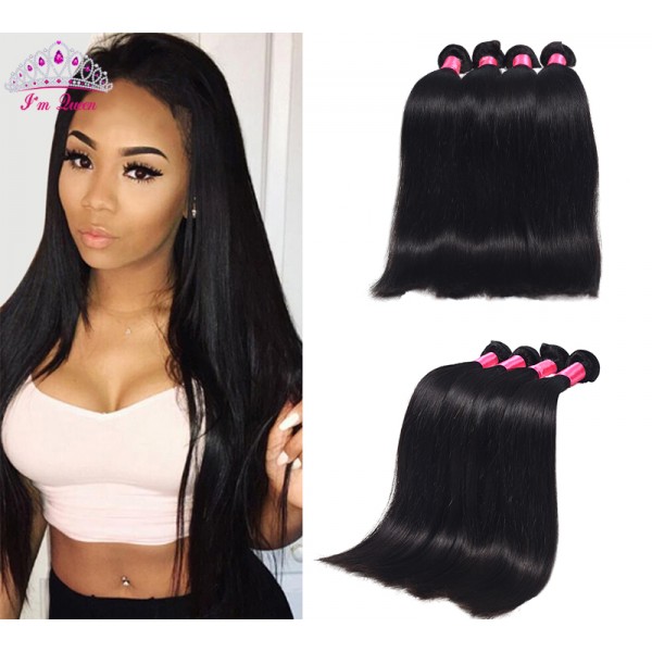 Top Quality Peruvian Virgin Hair Straight 4bundles 7A Unprocessed Peruvian Straight Virgin Hair Weave Cheap Human Hair Extension