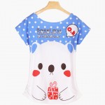 Top Selling Women Tshirt 2017 Summer Cotton Print Short Sleeve Loose Vintage Fashion Tee T-shirt for Woman's Girl Tops Female 