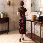 Traditional Chinese Style Dress Women's Long Cheongsam Elegant Slim Qipao Clothing Plus Size S M L XL XXL XXXL 4XL 5XL 6XL J3082