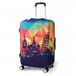 Travel Luggage Suitcase Protective Cover for Trunk Case Apply to 19''-32'' Suitcase Cover Thick Elastic Perfectly