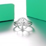 Tree of Life Classic Accessories 925 Sterling Silver Rings For Women New  (JewelOra RI102308)